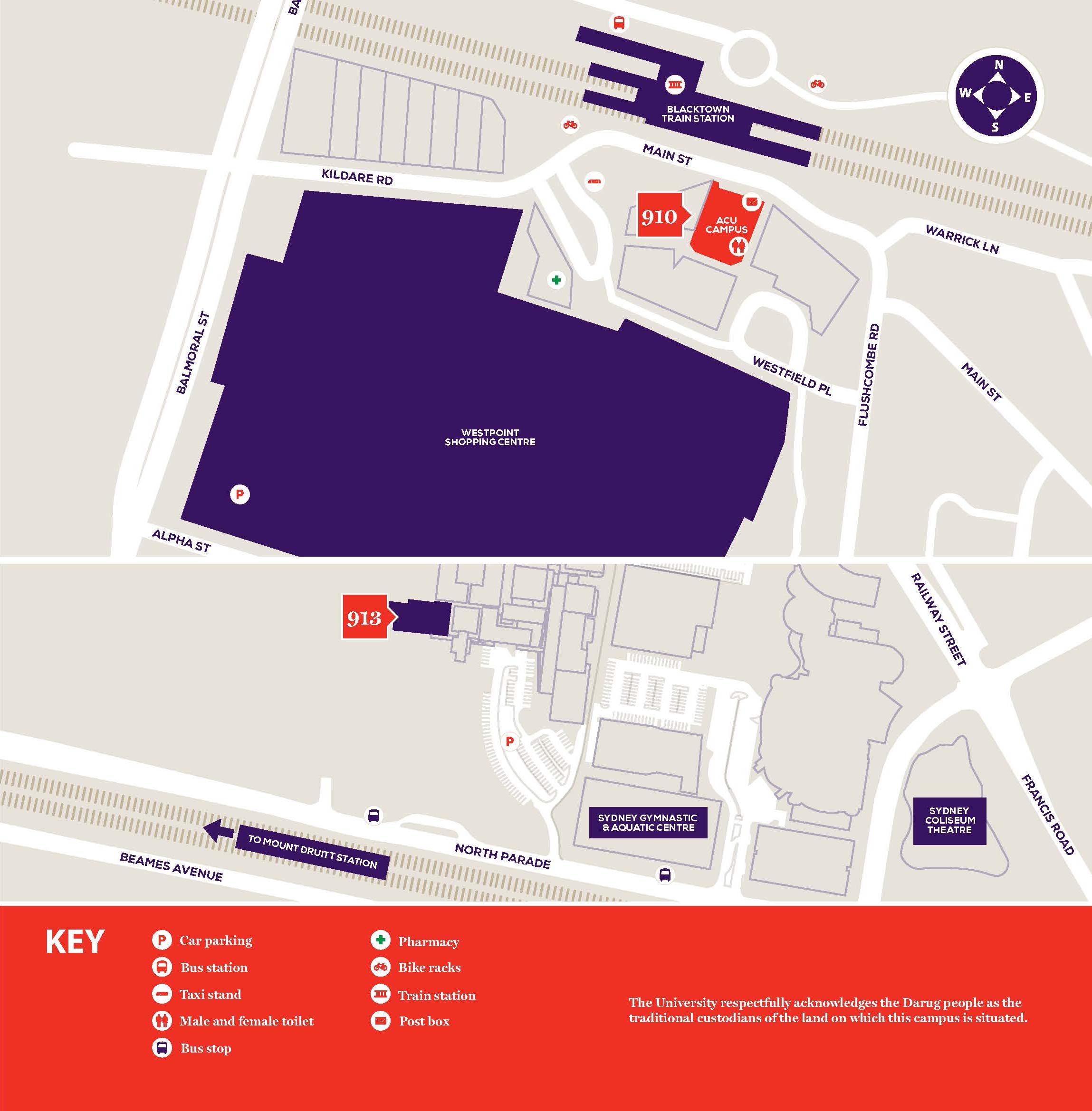 Blacktown campus map 1